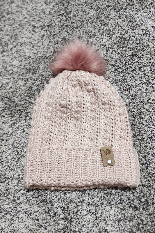 Slouchy Pink Hat