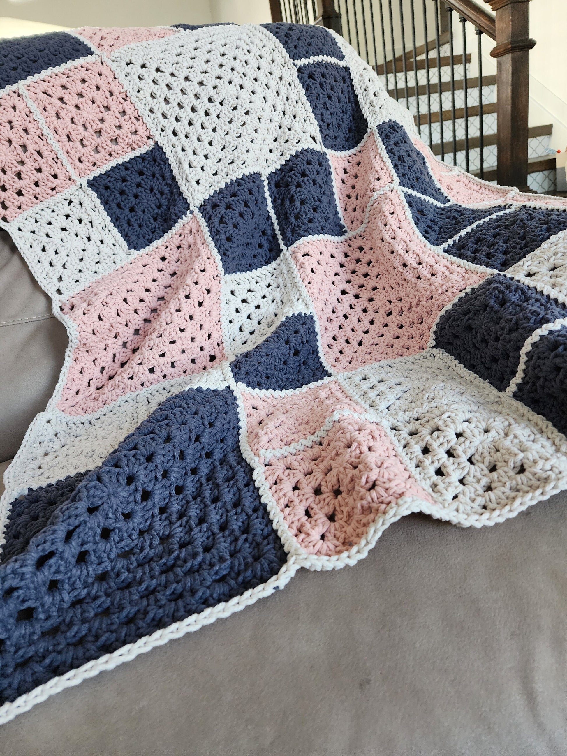 granny square blanket