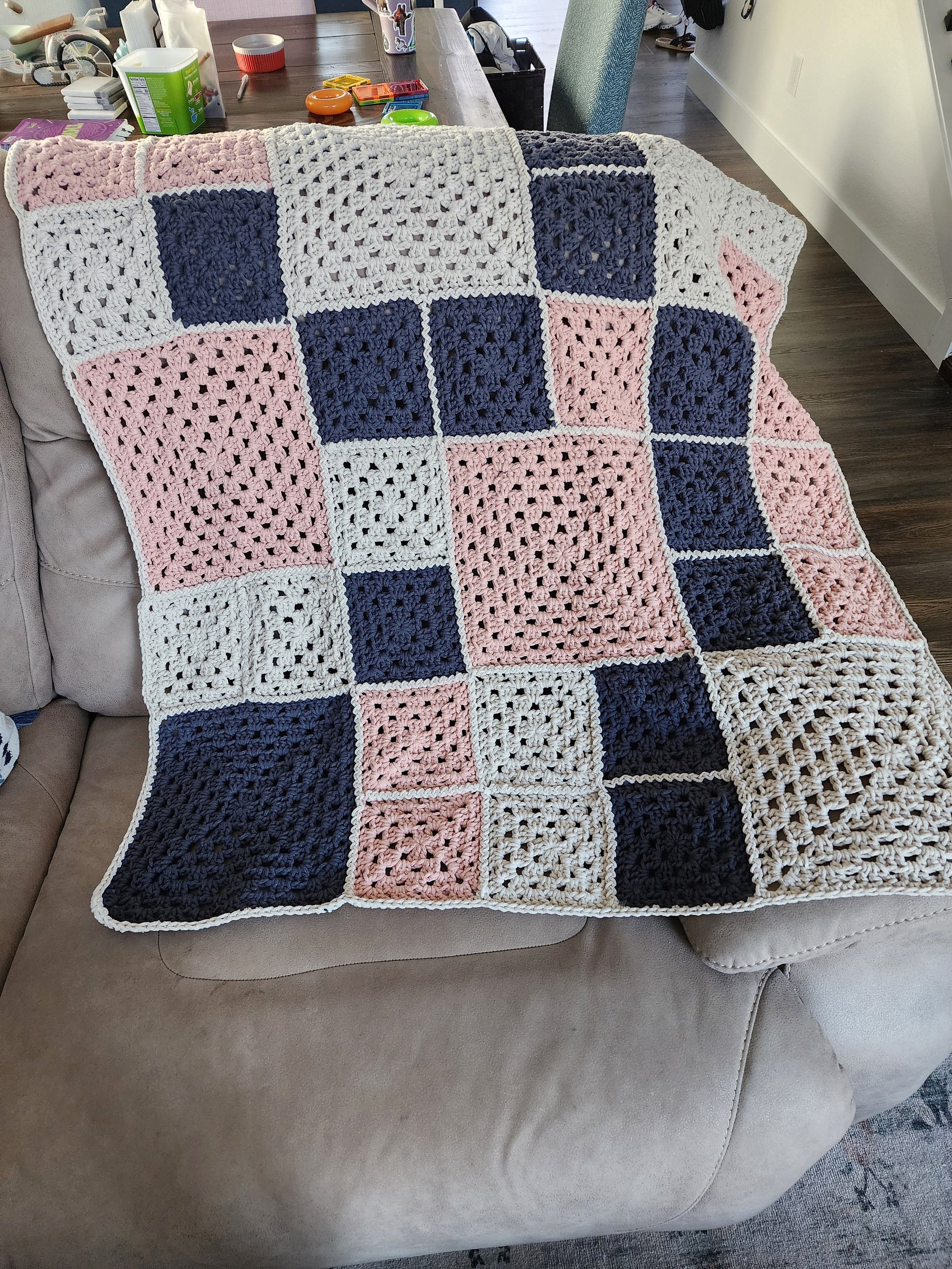 granny square blanket