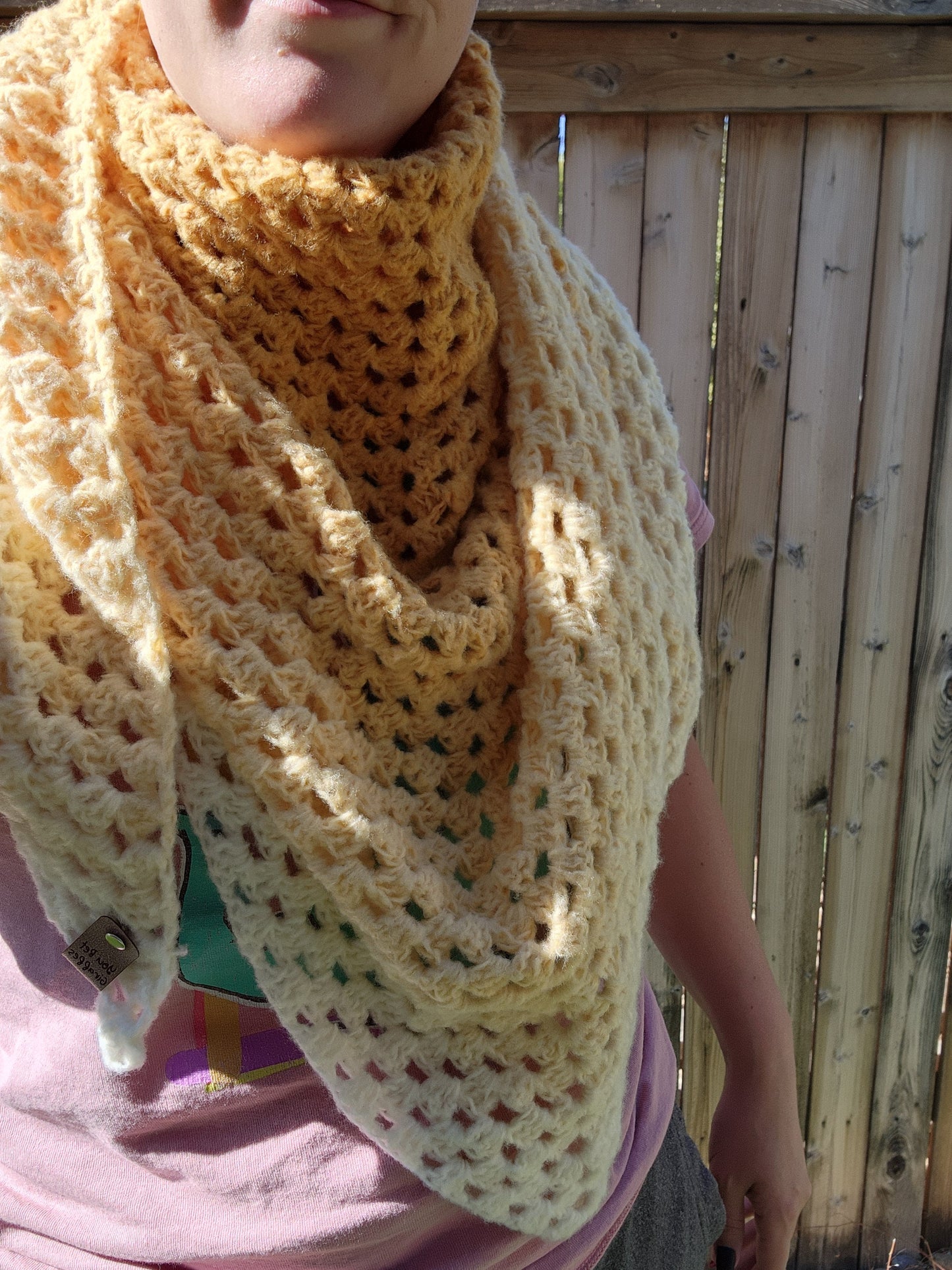 granny stitch scarf