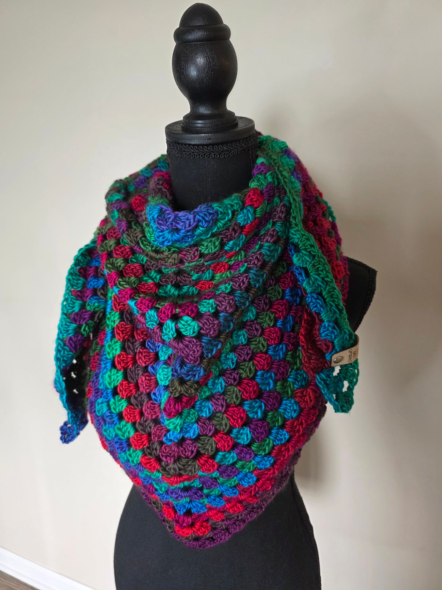 granny stitch scarf